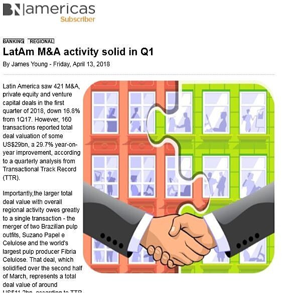 LatAmM&AactivitysolidinQ1